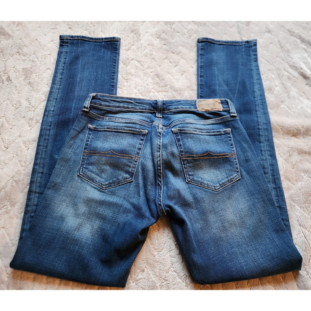 Ralph Lauren Denim & Supply Straight Leg Jeans Womens 29/32 Blue‎ Stretch Denim